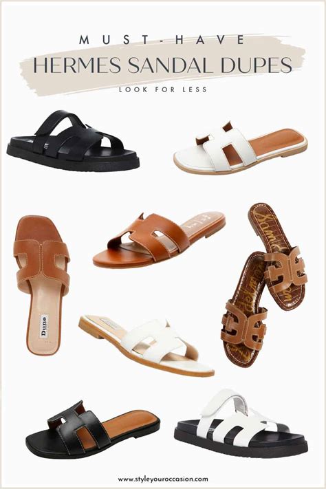 hermes fake sandalen|Hermes dupe sandals primark.